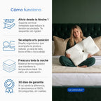 entrenubes™ | Almohada Ergonómica Cervical