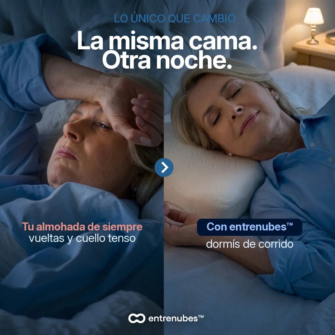 entrenubes™ | Almohada Cervical Viscoelástica