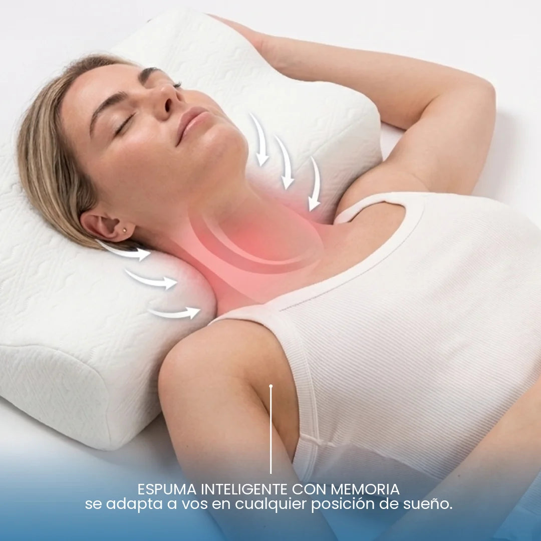 entrenubes™ | Almohada Ergonómica Cervical