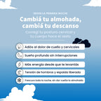 entrenubes™ | Almohada Ergonómica Cervical